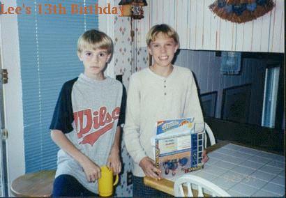 Lee's Thirteenth Birthday