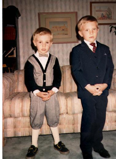 Scotty and Lee, about 3 & 5 respectively